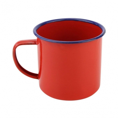 CANECA DE METAL ESMALTADA