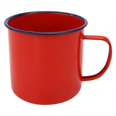 CANECA DE METAL ESMALTADA