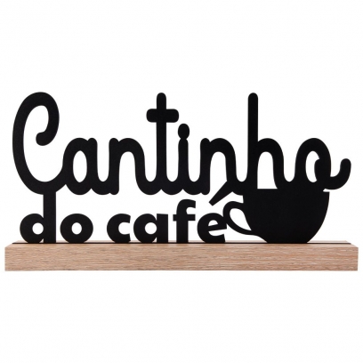 Letreiro Cantinho do Café