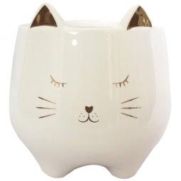 Cachepot gato M decorativo