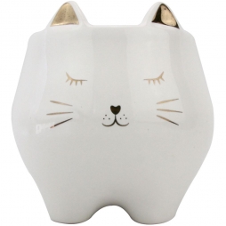 Cachepot gato P decorativo