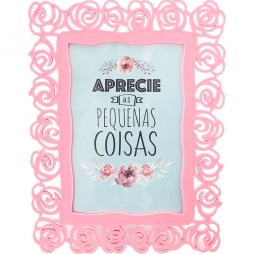 Porta-retrato Rosas