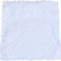 Capa para Almofada de Renda de Croche