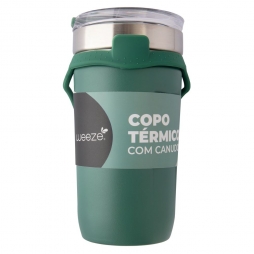 Copo com Canudo e Pegador 550ml