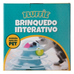 Brinquedo Pet Torre com Bolinhas