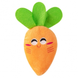 Brinquedo de pelúcia cenoura