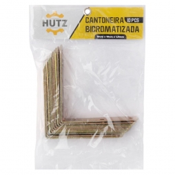 Kit 10 Cantoneiras Bicromatizadas