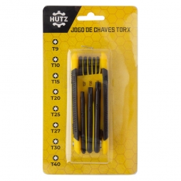 Kit 8 chave Torx