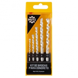 Kit 5 brocas Concreto