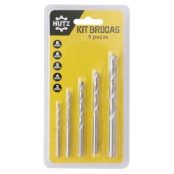 Kit 5 pcs de brocas