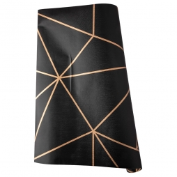 Papel de Parede Geometric Black